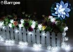 Outdoor Colorful Solar LED Christmas Lights Flower Waterproof String 0.15M Lamp