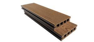 Wholesale Exterior Anti Corrosion 100*25mm WPC Floor Decking from china suppliers