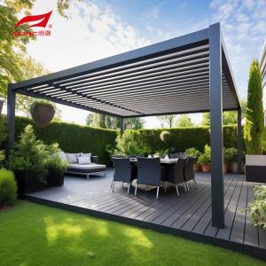 Wholesale Intelligent Garden Sunshine Room Aluminum Alloy Sunshade Leisure And Entertainment Pergola from china suppliers