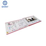 A5 Digital CMYK Lcd Screen Video Brochure 2.4 Inch 4.3 Inch 5 Inch 7 Inch