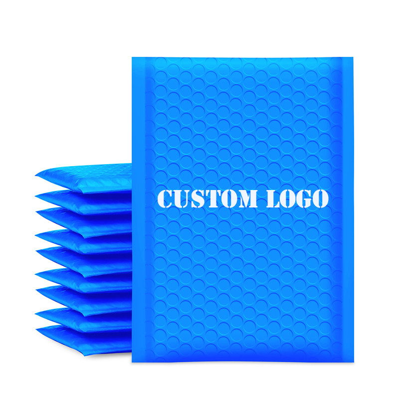 Factory Wholesale Price Custom Light Green 4x8 Poly Bubble Mailer Bulk Wrap Envelopes Shipping Padded Mailing Bag