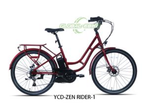 Wholesale YCD-Zen-Rider Aluminum Alloy City EBike With Tektro Brakes 24V 250W Motor from china suppliers