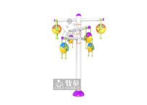 Wholesale Rainbow Color Spray Water Park Interactive And Interesting Water Playground Equipment from china suppliers