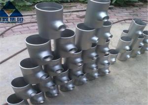 Wholesale 316L 8inch SCH40 Forged Steel Pipe Fittings Galvanized Reducing Tee Polished from china suppliers