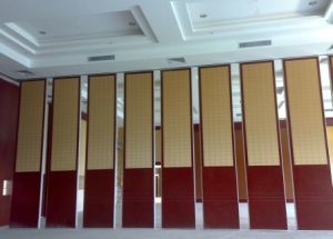 2000 Meter Height Soundproof Partition Wall / Hotel Movable Wooden Wall Dividers