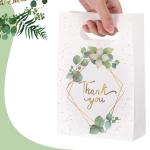 Custom Luxury D Cut Gift Paper Bag For Boutique With CMYK Printing And Color