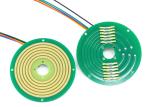 IP51 Aluminum Alloy Pancake Slip Ring Connector Assembly Ultra Low Resistance