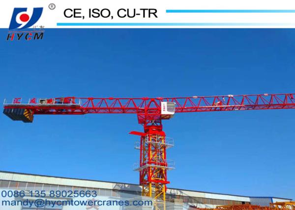 Brand New Construction Used 55m Boom QTZ80(PT5515) 6ton Topless Tower Crane for