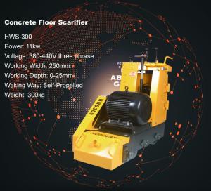 China Lockable Cement Scarifier Concrete Surface Preparation Equipment Quick Change Drum Design on sale