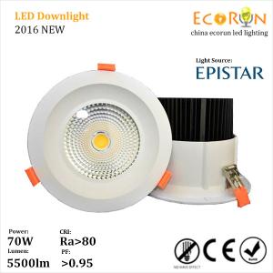 Wholesale High Power 50w dimmable cob led downlight with 3 years warranty from china suppliers