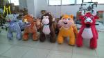 Hansel coin operated animal joy rides animal toy ride electric scooter for