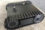 Carrying Machine Rubber Track Undercarriage Mini Type For Stair Climbing Chassis