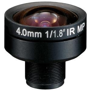 China 1/1.8 4mm F1.8 5Megapixel M12x0.5/CS mount 126degree wide angle lens, 4mm camera lens on sale