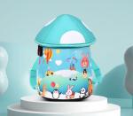 mushroom shape 3D Neoprene education bag SBR children backpack soft kindergarten