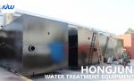 30T Package Water Treatment Plant Buried Sewage Treatment For Residential Area