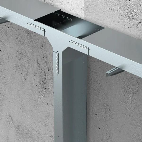 Extrusion Craft Galvanized Steel Cable Tray System with Connectors and Custom
