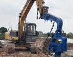 Eco Friendly Hydraulic Sheet Pile Driver High Efficiency Reliable Performance
