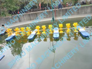 Wholesale 10 Impellers Long Arm Diesel Engine Paddle Wheel Aerator，Multi-impellers aerator from china suppliers
