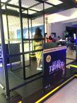 Gun Shooting 9D Virtual Reality Simulator VR Tower Walking Platform Black Yellow