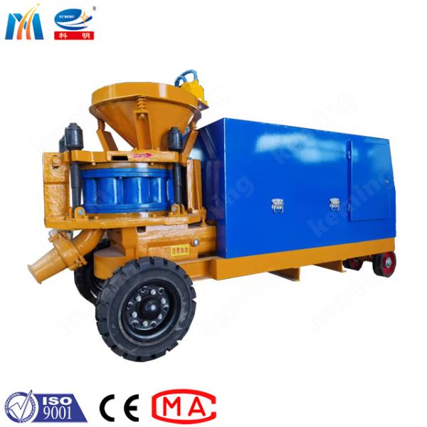 High Aggregate Size 20mm Dry Mix Shotcrete Machine Concrete Spraying Machine
