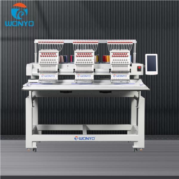 Wonyo High-Speed 3-Head Computerized Programmable Embroidery Machine - Hot Sale in Africa