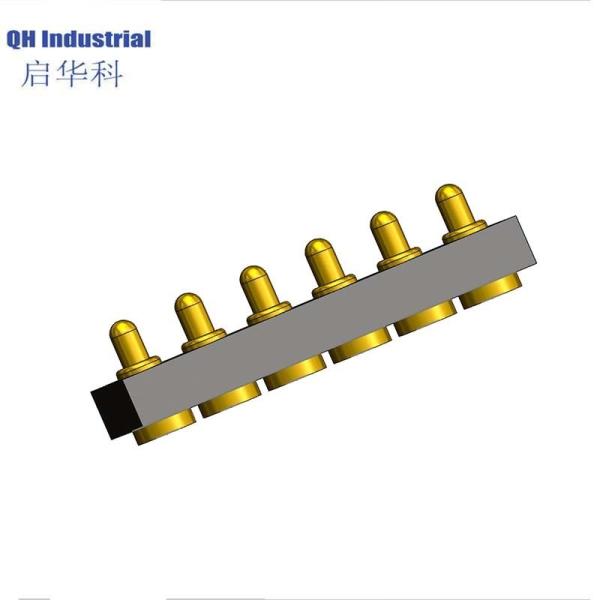 Italian American Pogo Pin Pcb Smt DIP Type File Ul Gold Plating Industrial