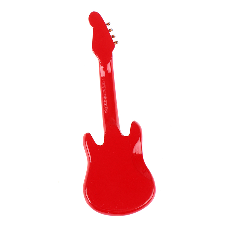 1:12 Dollhouse Miniature Music Electric Guitar For Kids Musical Toy House Decor