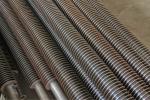Boiler Spare Parts Heat Exchanger Solid Spiral Fin Tube For Economizer ASME