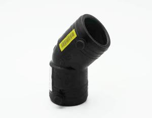 Wholesale PE DN32-DN315 SDR11 Electrofusion Socket 45 Degree Pipe Elbow from china suppliers
