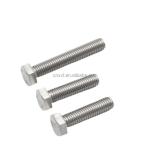 2507 Grade M6 M8 M16 Hex Head Bolts Duplex Stainless Steel DIN933 ANSI Standard
