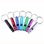 Aluminum lifesaving whistle lifesaving 6.2*1.2cm aluminium whistle logo