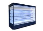 Large Capacity Refrigerated Display Cabinet R134a Commercial Right Angle Chiller