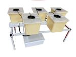 ODM Beige 5 Gallon Bucket Hydroponic System Cucumbers Ebb And Flow Buckets