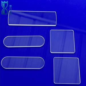Wholesale High Permeability UV Quartz Window Sheet JGS1 / JGS2 / JGS3 Quartz Glass Sheet from china suppliers