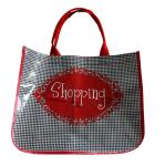 Environmental Water Proof PP Woven Shopping Bags With 4C Printing