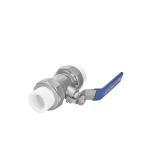 Manual Driving Mode 304/201 Stainless Steel Double Union PPR Ball Valve for