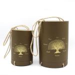 OEM ODM Paper Tube Packaging Box Environmentally Friendly With Personalized