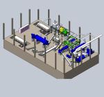 Horse Meat Rendering Plant Waste Process Field Installation Easy Operation