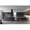 Buy cheap Tailored Black Classic Wood Kitchen Cabinets Customized With Display Cabinet from wholesalers