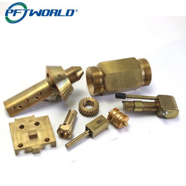 Precision CNC Brass Parts with Heat Resistance Plating Surface Treatment