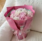 Cloth Ribbon Flower Bouquet Strap for Baking DIY Handmade Floral Packaging