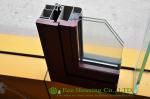 Wood Clad Aluminum Window & Door For Villas/Apartment, with Insulating Double