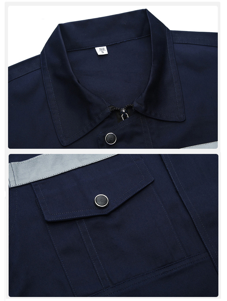 Workshop Clothing Uniforms Mechanic Service Workwear with 65% Polyester /35% Cotton