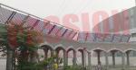 Three Target Vacuum Tube Solar Collector Large Heating Project Hotel Solar