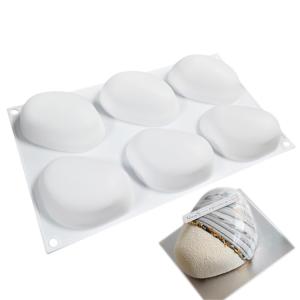 Wholesale Mango Shape 3D Cake Molds Sustainable Silicone Cake Tools LFGB Certified from china suppliers