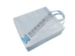 Top grade Promotional Recycled silver Eco Bag With Glitter Lamination carry bag