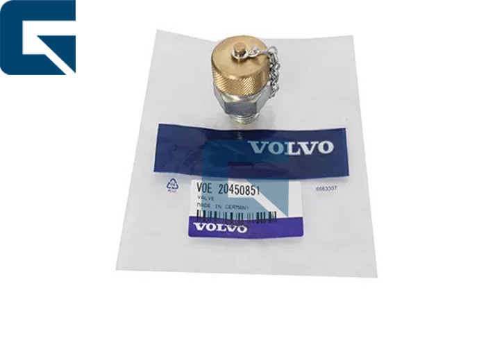 Automatic Excavator Solenoid Valve Engine Oil Drain Valve For EC210 EC460 20450851