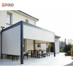 Windproof Day And Night Roller Blinds Outdoor Motorized Tubular Motor