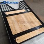 Security Hot Dipping Galvanized Bamboo Permanent Horse Stall Fronts Custom
