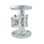 DN15-DN100 Stainless Steel Three-Pieces High Platform Industrial Flange Ball